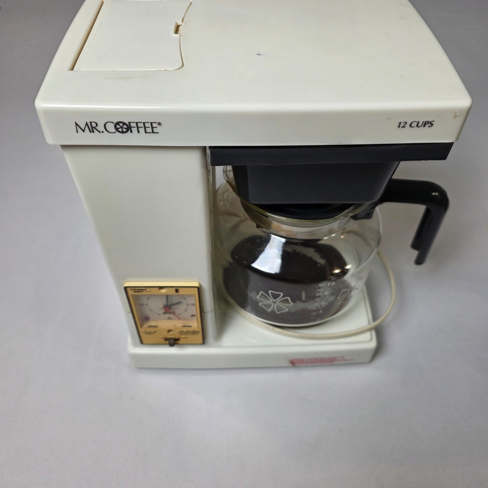 Mr. Coffee Drip Coffee Maker 12 Cup with Analog Timer Vintage